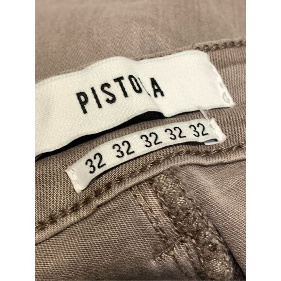 Pistola washed tan denim cargo ankle pants size 32 ￼ - Picture 4 of 10